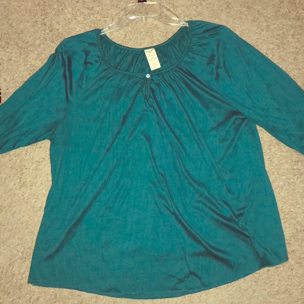 Sea Green Blouse 18W/20W